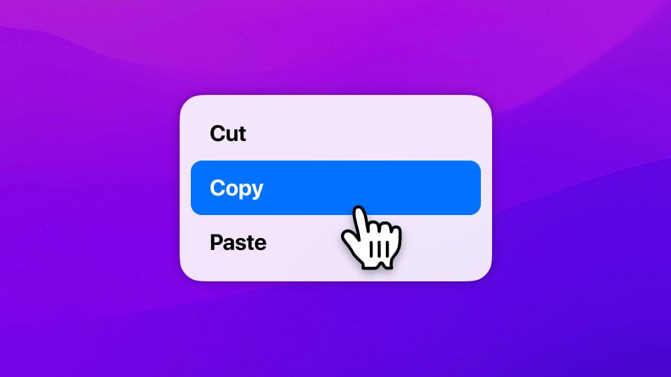 How to copy and paste on your Mac